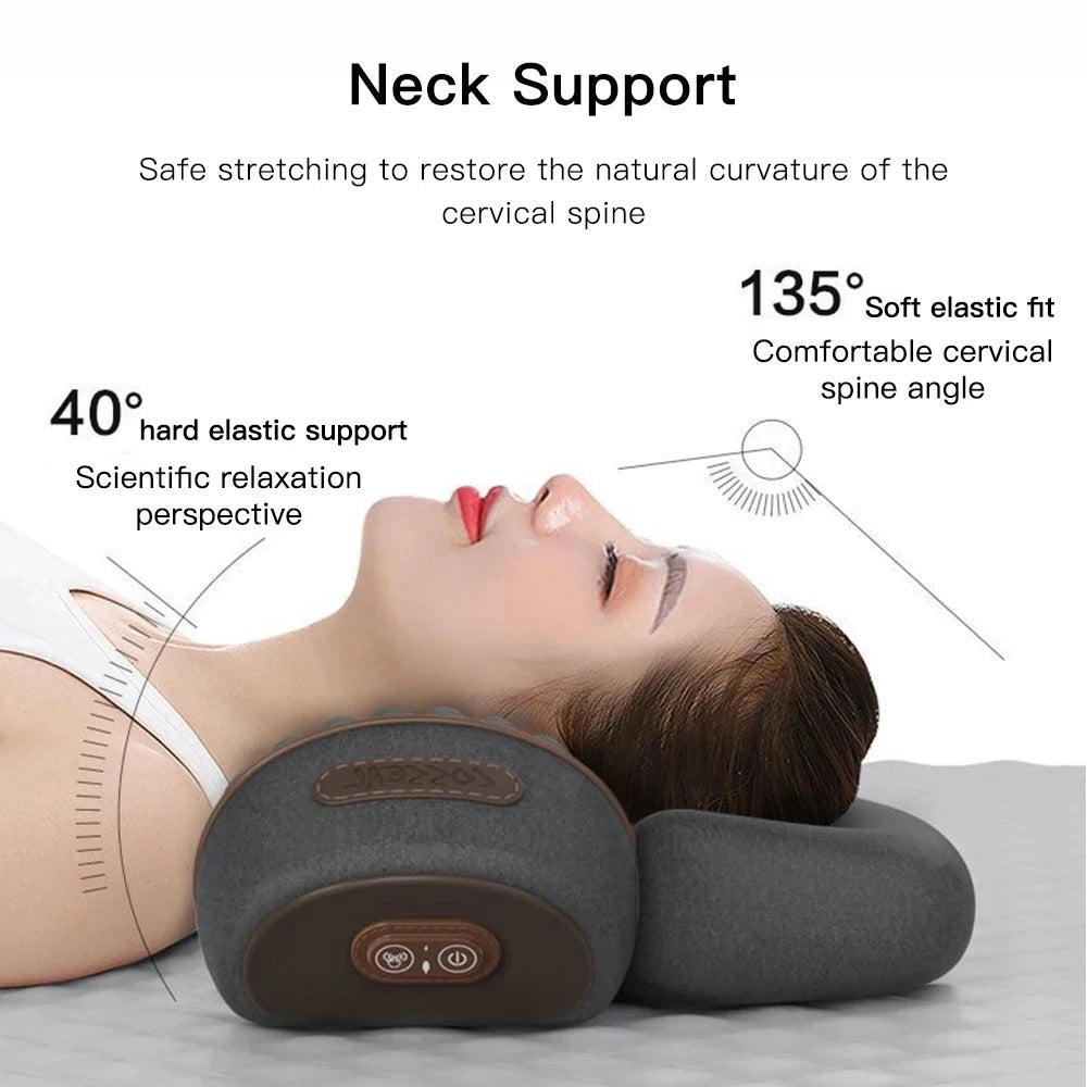 "Electric Massage Pillow – Heat & Vibration for Ultimate Comfort"