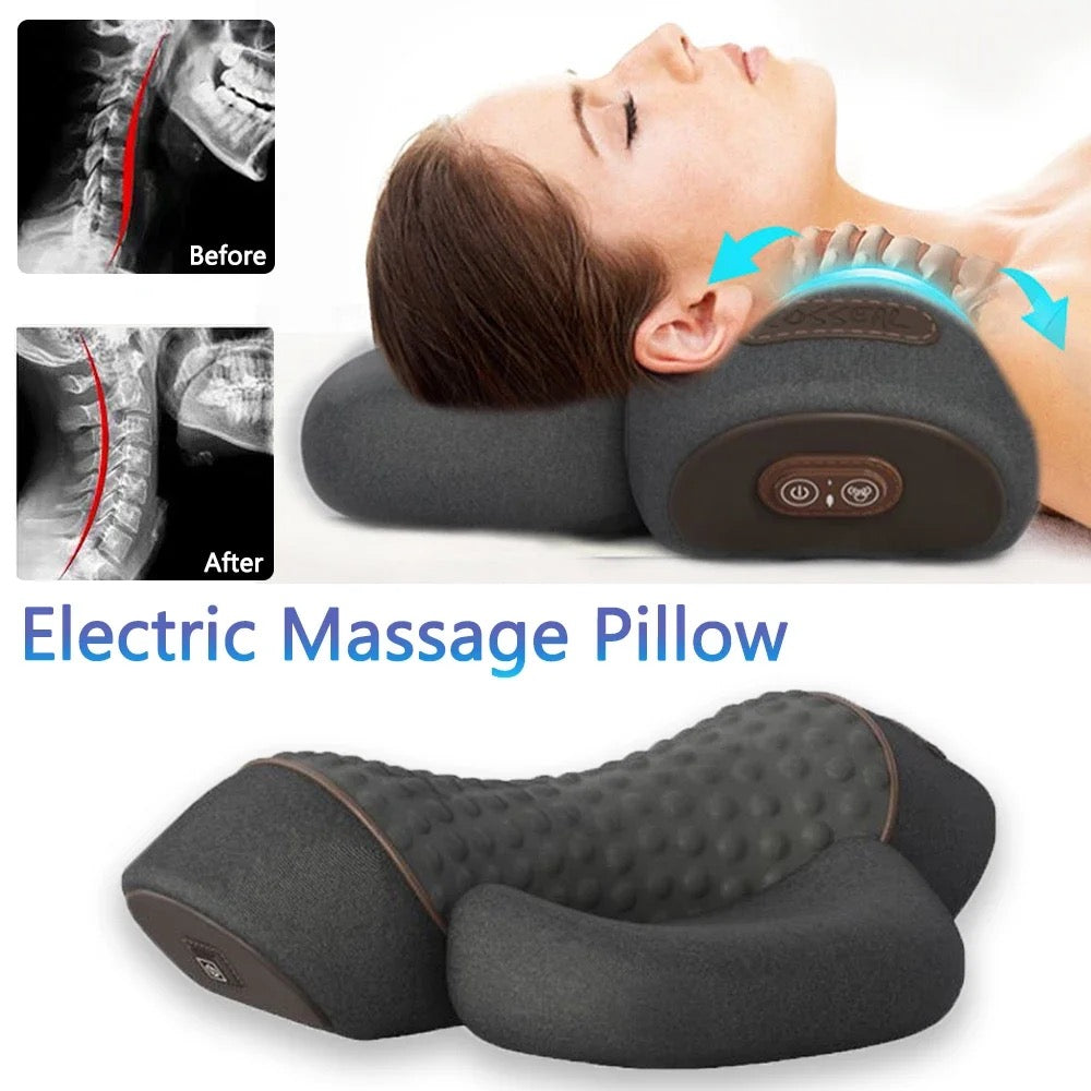 "Electric Massage Pillow – Heat & Vibration for Ultimate Comfort"