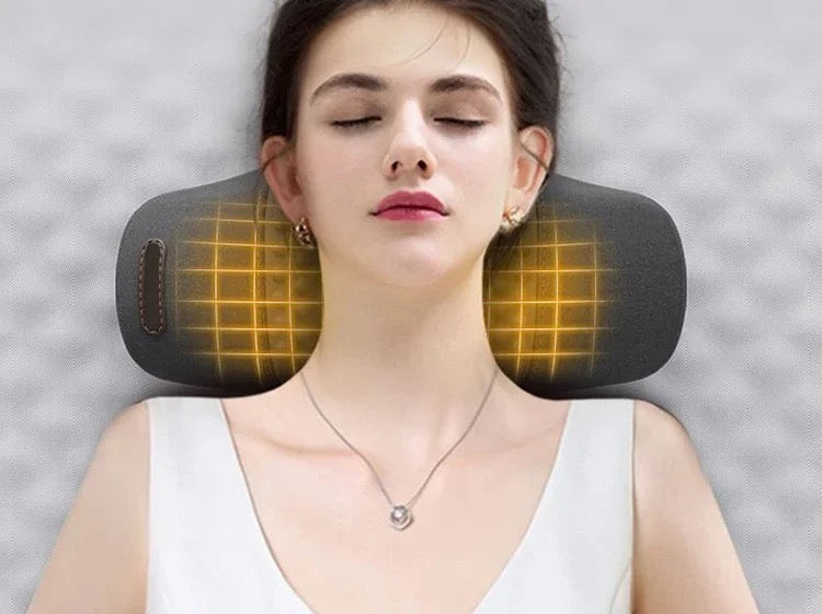 "Electric Massage Pillow – Heat & Vibration for Ultimate Comfort"